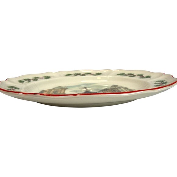 Queens Christmas Collectors Plates By Wedgwood Alan Price London Landmarks Set O - Picture 4 of 14